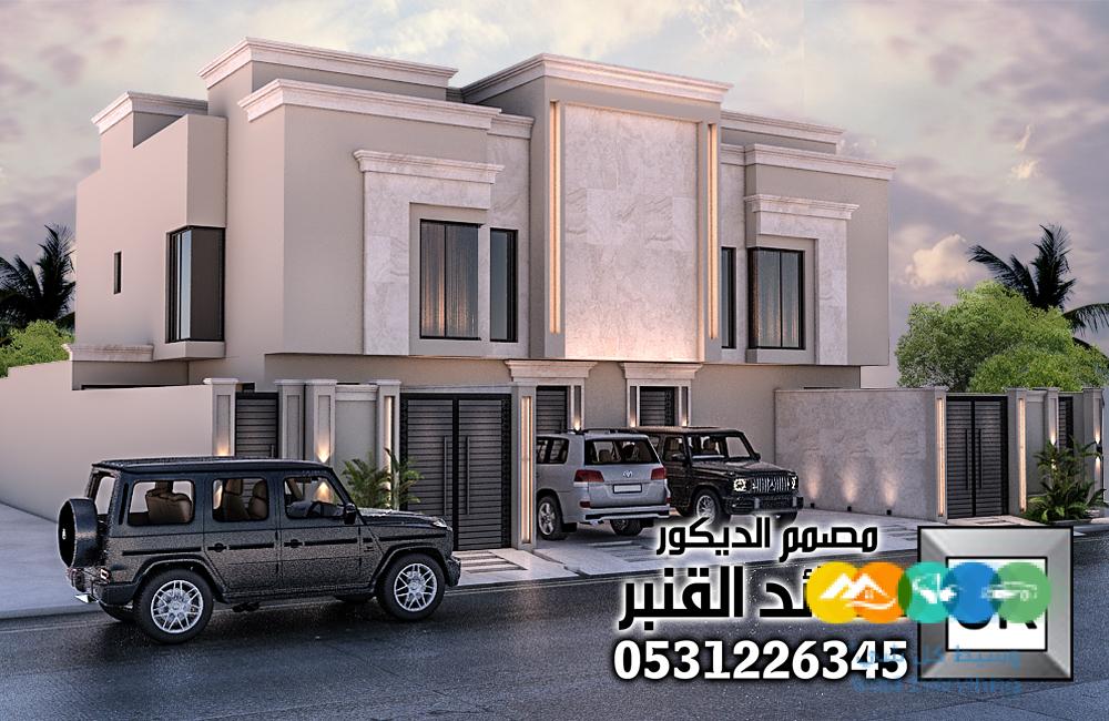 تصميم و تنفيذ و ترميم واجهات خارجية في الرياض