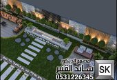 لاندسكيب شاليهات فخمة في الرياض