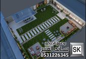 لاندسكيب شاليهات فخمة في الرياض