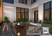 لاندسكيب و حدائق فخمة من تصميم المصمم سائد القنبر