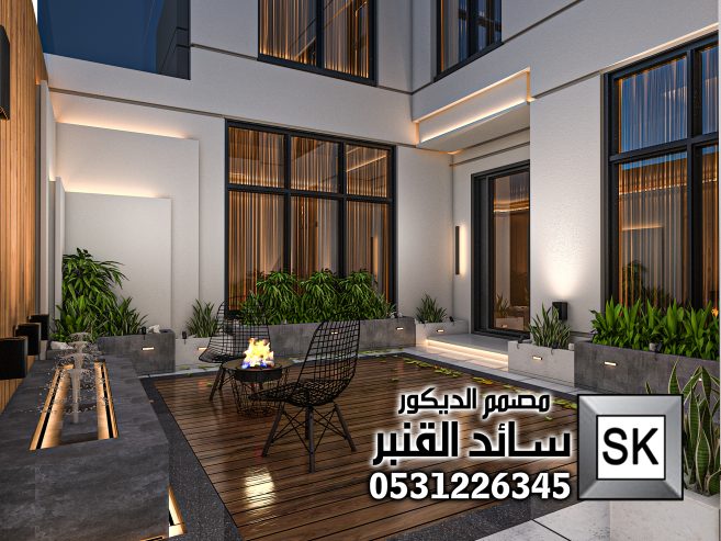 لاندسكيب و حدائق فخمة من تصميم المصمم سائد القنبر