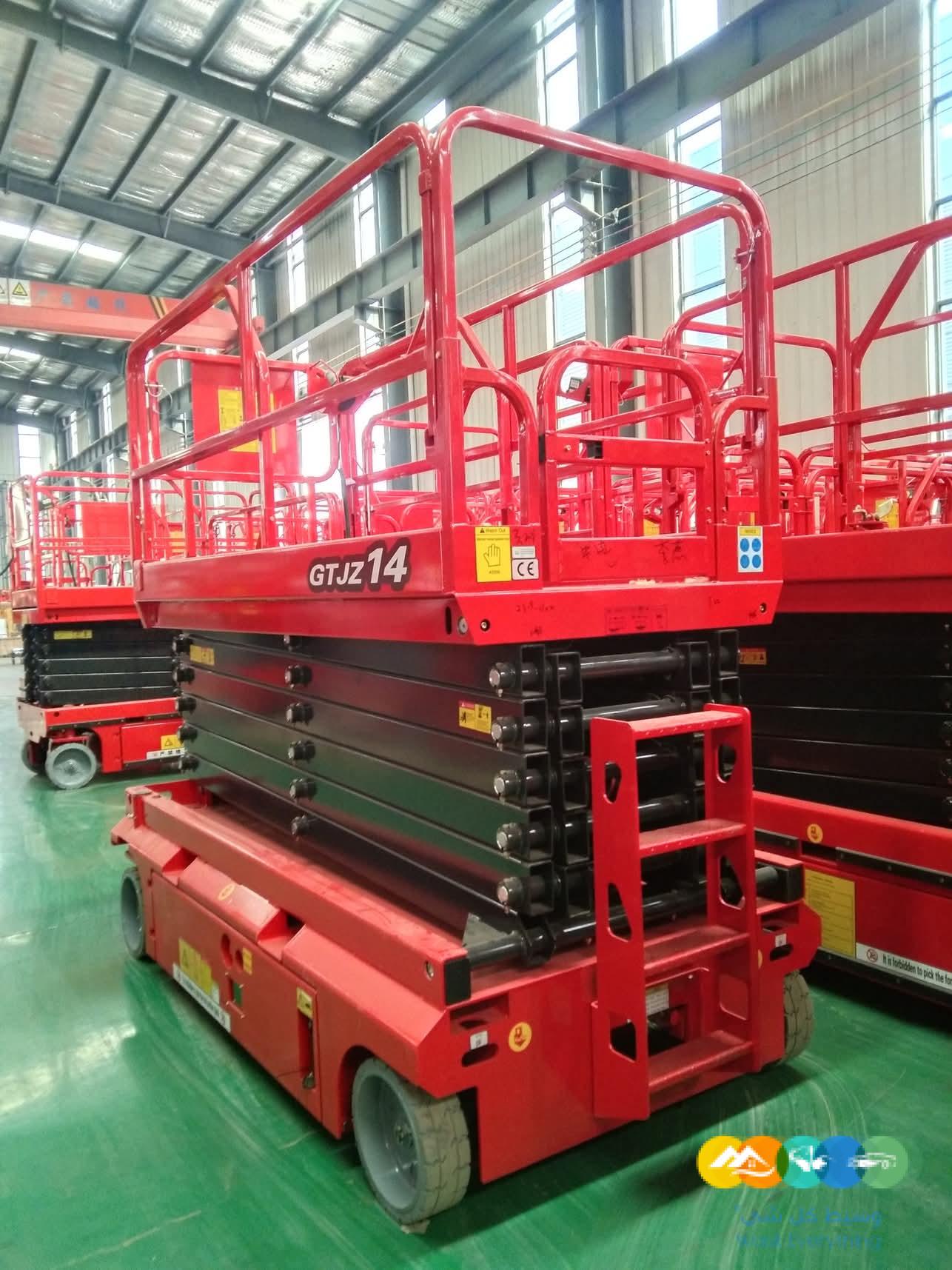 سيزرلفت للايجار مانلفت للايجار رافعة عمال للايجار