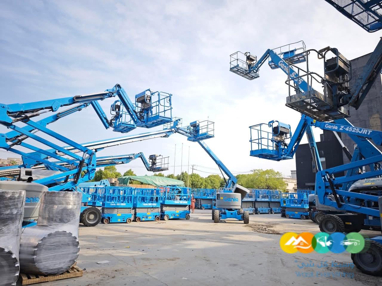 سيزرلفت للايجار مانلفت للايجار رافعة عمال للايجار رافعة