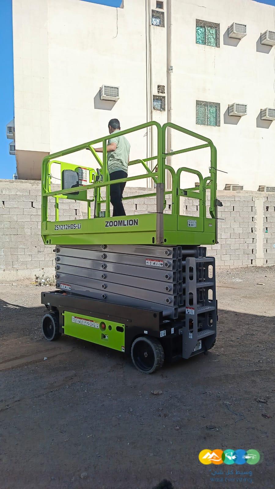 سيزرلفت للايجار مانلفت للايجار رافعة عمال للايجار رافعة