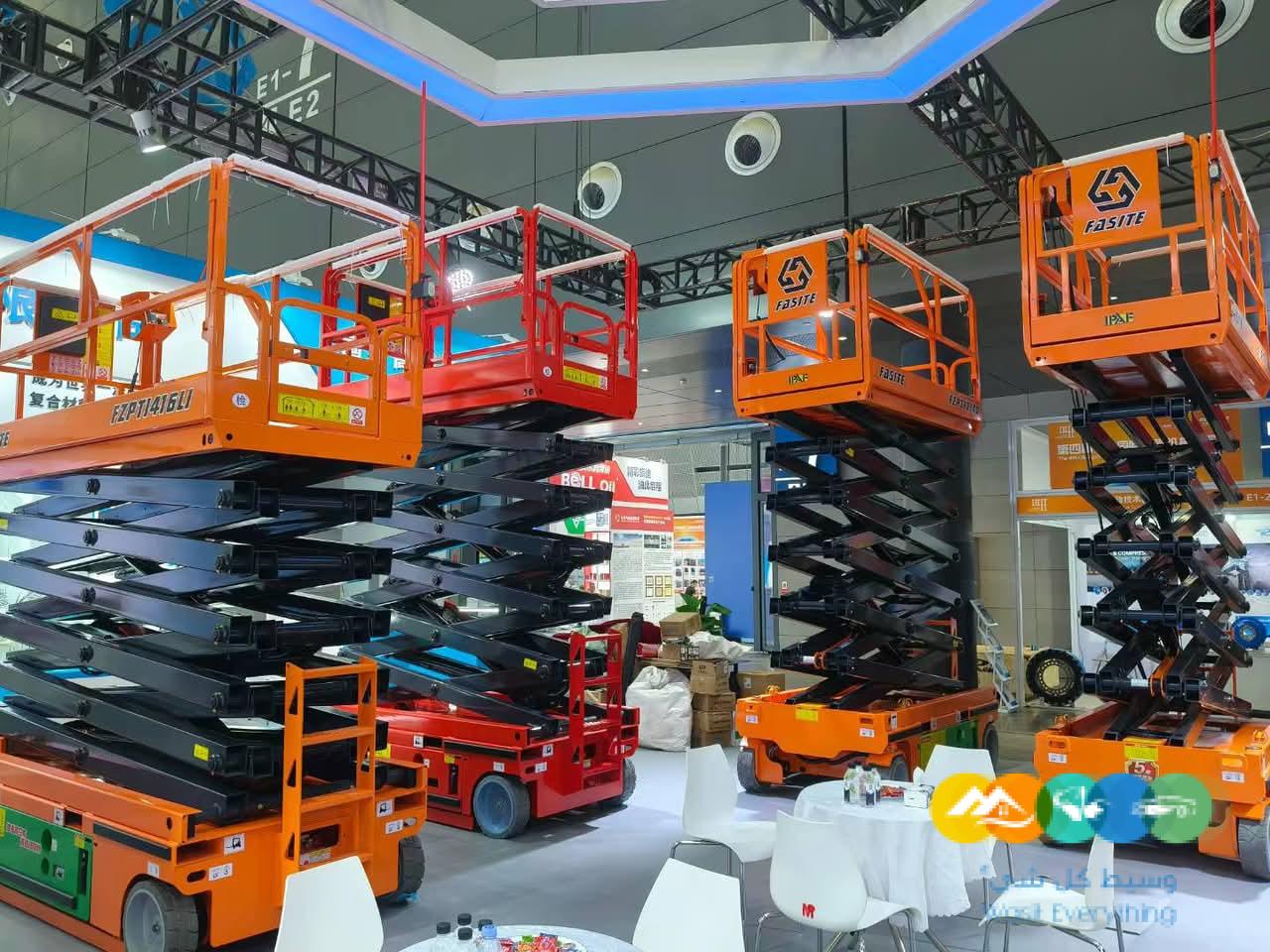 رافعات شوكيه للايجار سيزر لفت للايجار مان لفت للايجار