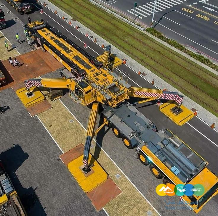 كرين 500طن للايجار كرين 1200 طن للايجار