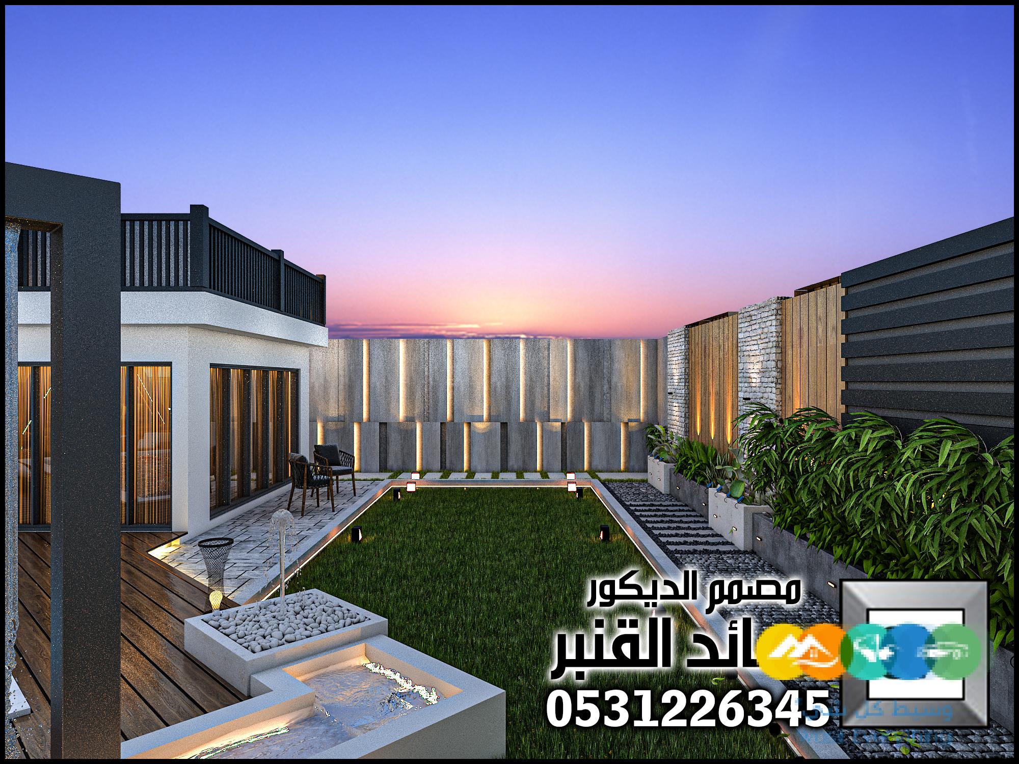 لاندسكيب مزارع و شاليهات و منتجعات و مخيمات و محميات