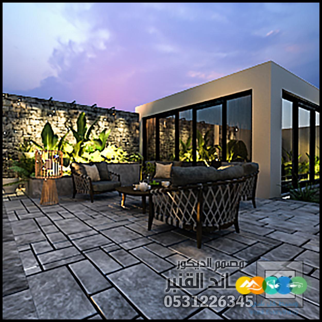 لاندسكيب مزارع و شاليهات في الرياض