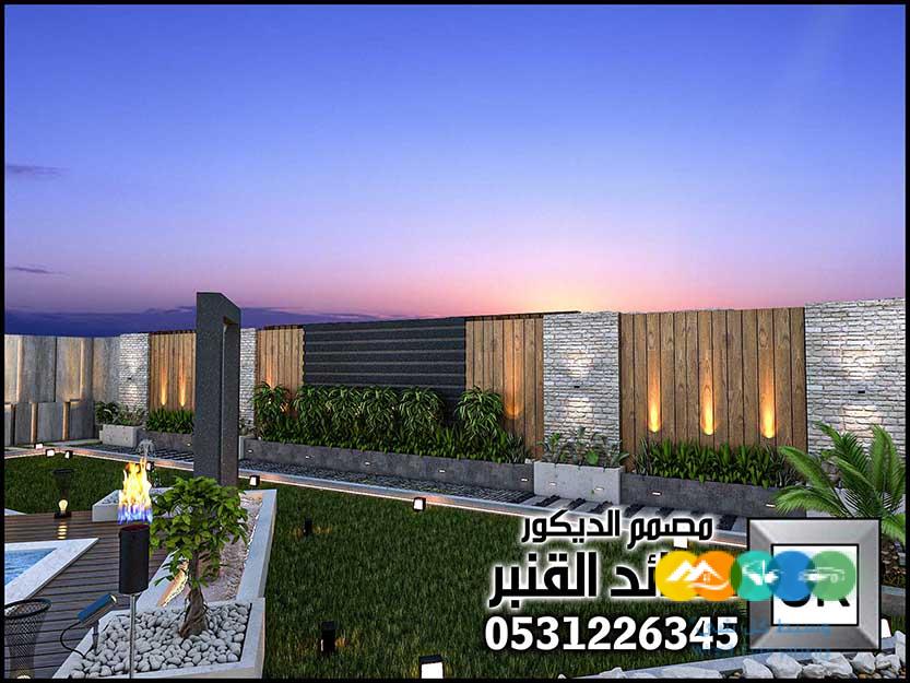 تصميم و تنفيذ لاندسكيب و حدائق مزارع و إستراحات فخمة في