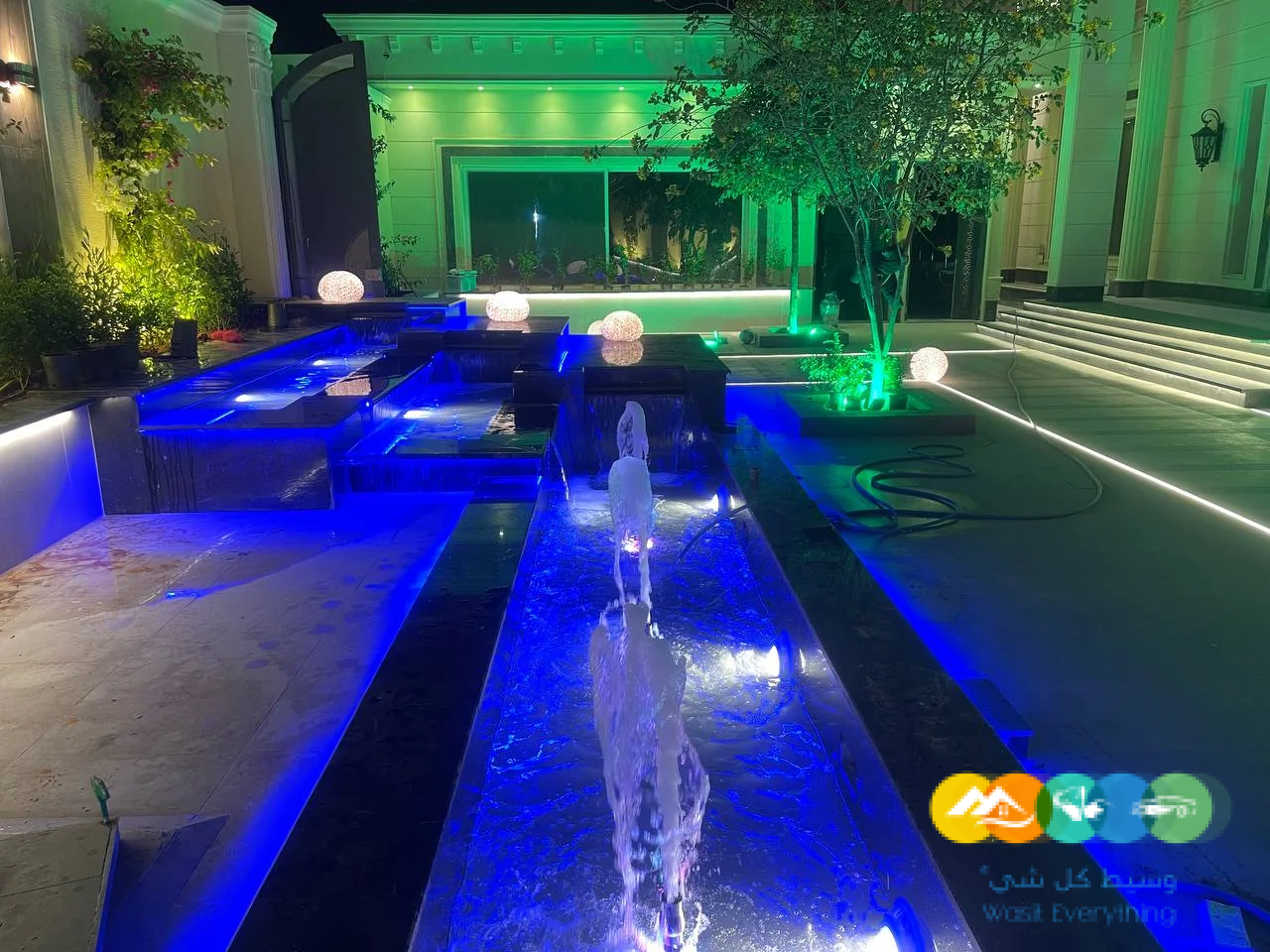 تركيب نوافير وشلالات بالرياض شركة كروزا 0598055633