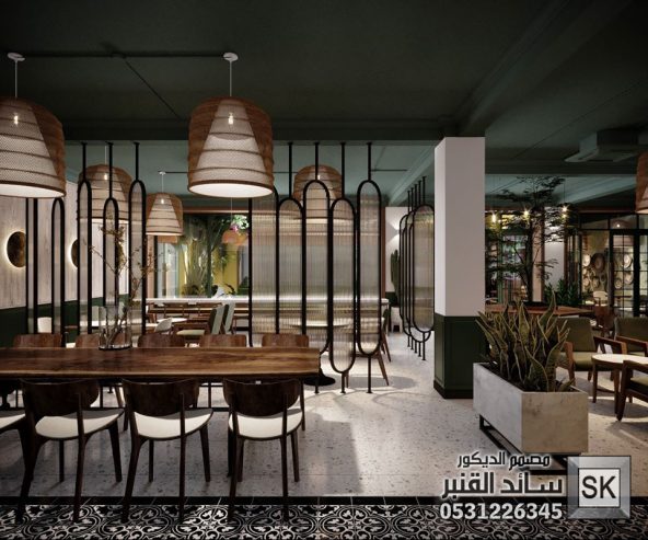 تصميم و تنفيذ كافيهات و مطاعم و محلات شاي في الرياض
