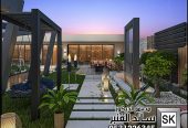 حدائق و لاندسكيب من أعمال مصمم الديكور سائد القنبر