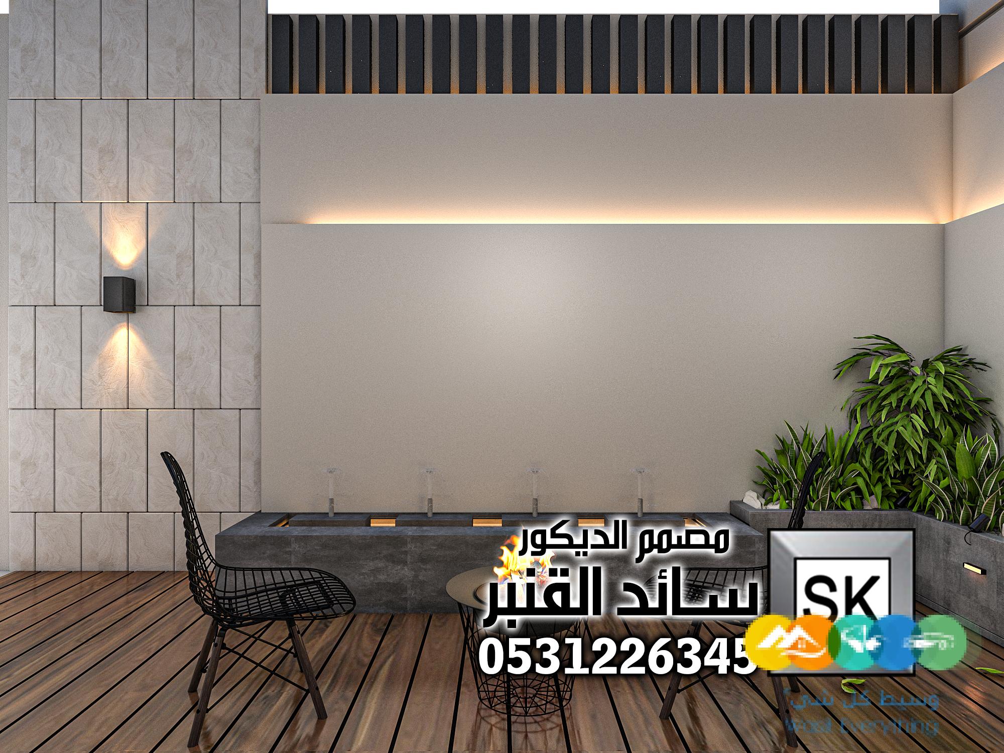 لاندسكيب و حدائق فخمة من تصميم المصمم سائد القنبر