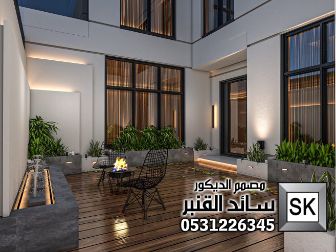 لاندسكيب و حدائق فخمة من تصميم المصمم سائد القنبر