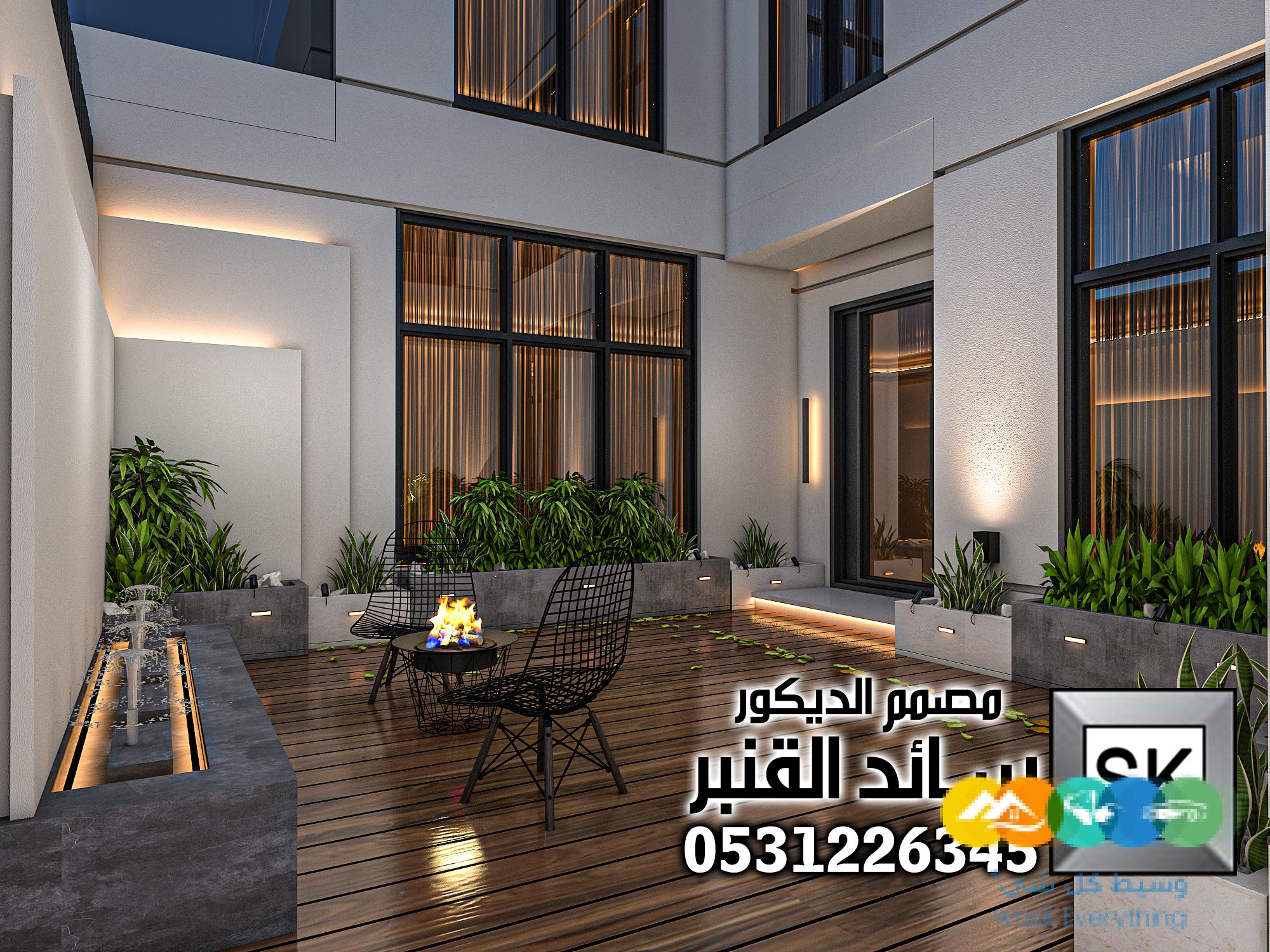 لاندسكيب و حدائق فخمة من تصميم المصمم سائد القنبر