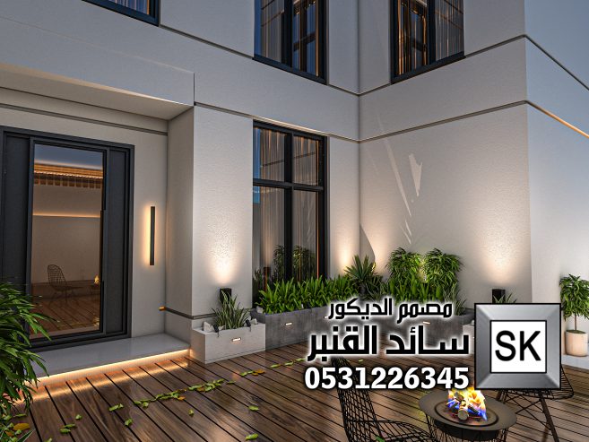 لاندسكيب و حدائق فخمة من تصميم المصمم سائد القنبر