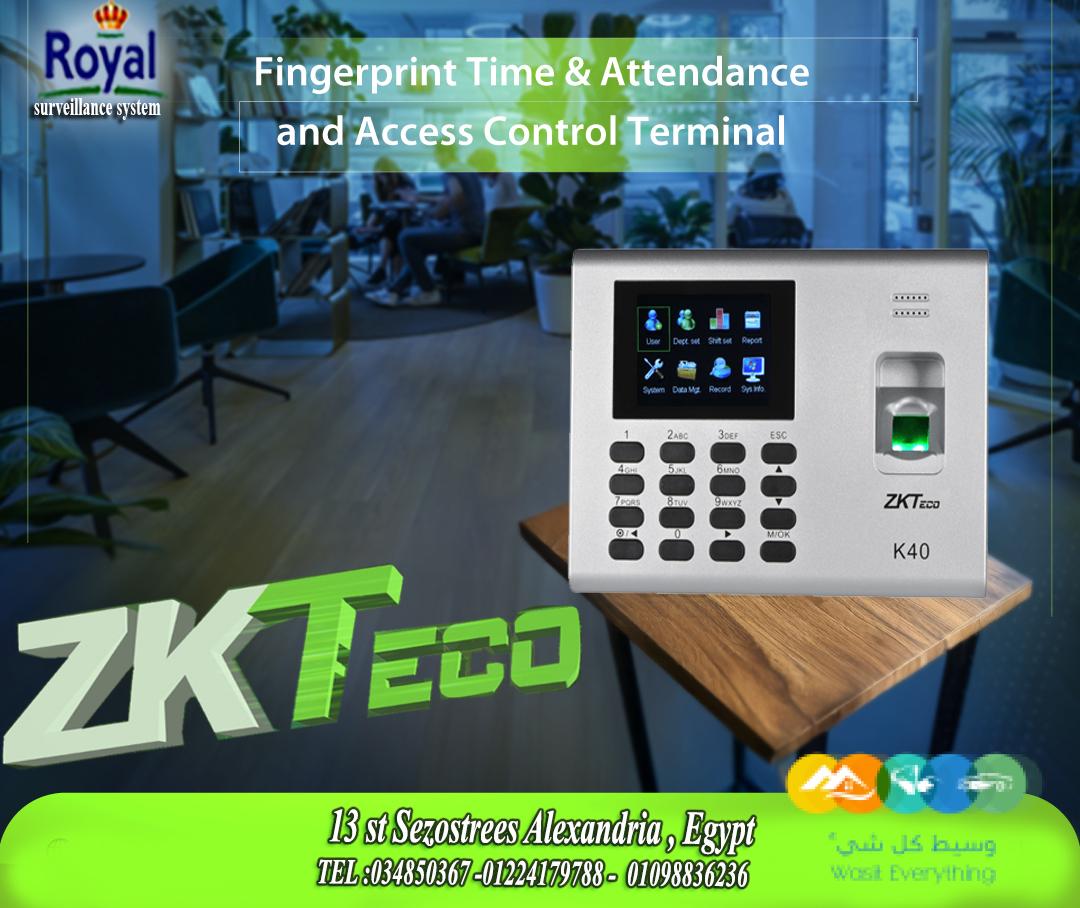 💥 جهاز البصمة ZK-K40 PRO 💥 👈 الحل الأمثل لتنظيم حضور