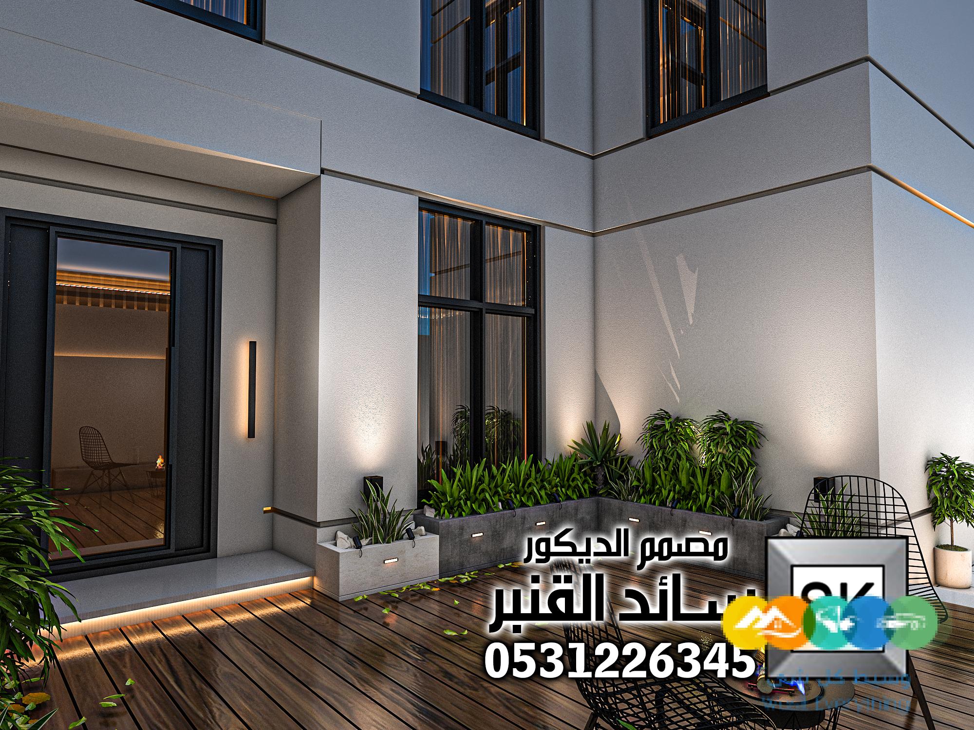 لاندسكيب و حدائق فخمة من تصميم المصمم سائد القنبر