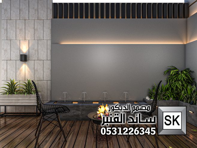 لاندسكيب و حدائق فخمة من تصميم المصمم سائد القنبر