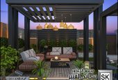 حدائق و لاندسكيب من أعمال مصمم الديكور سائد القنبر