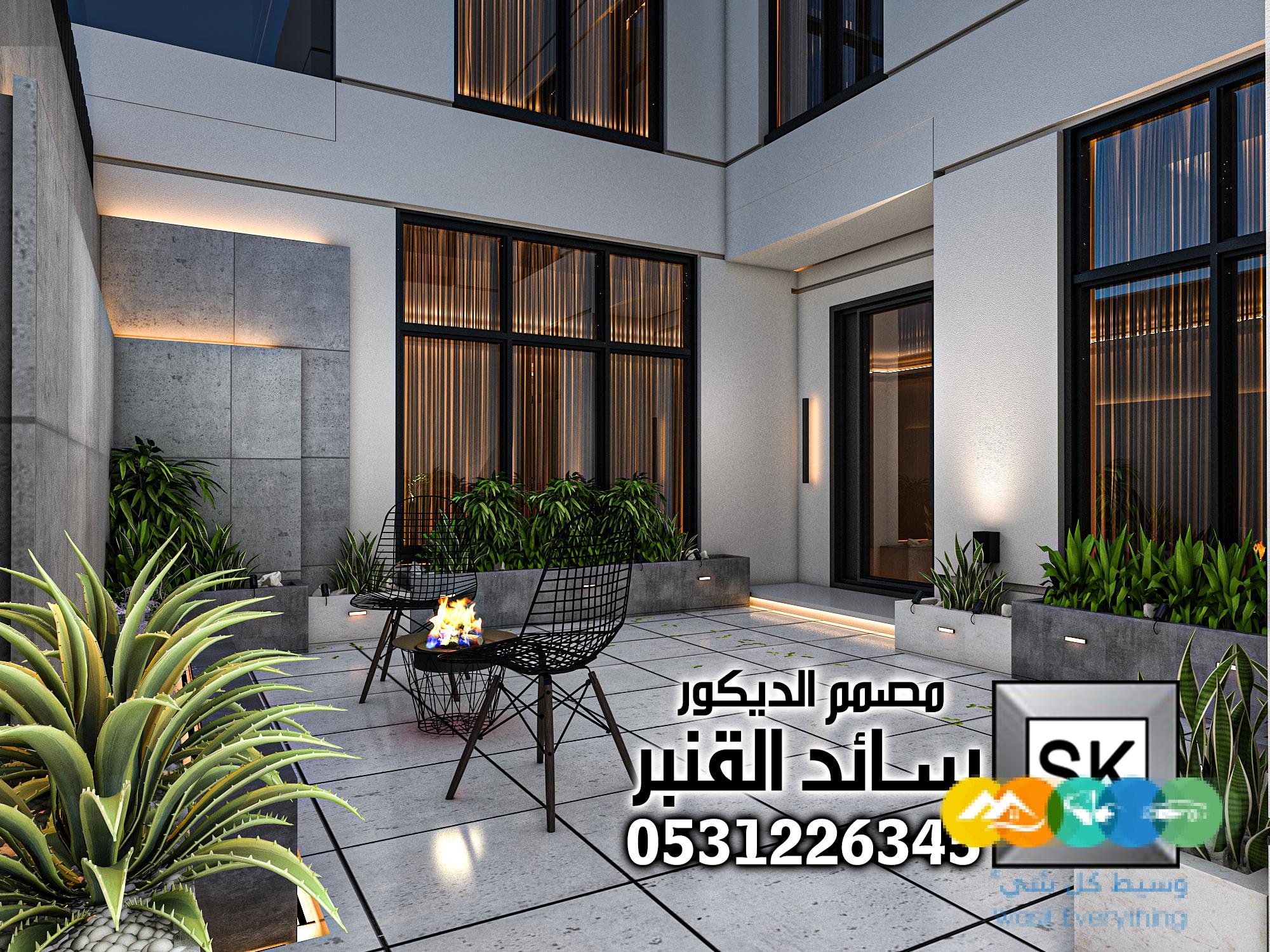 لاندسكيب و حدائق فخمة من تصميم المصمم سائد القنبر