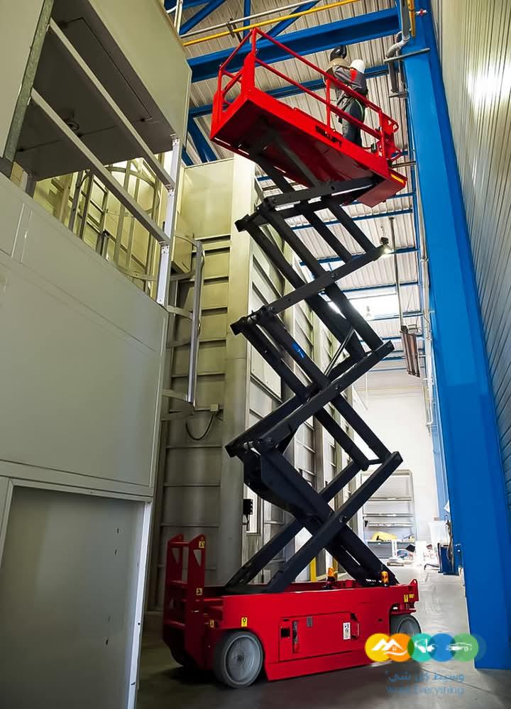 رافعة شوكية فوركلفت جيسبي سيزلفت مانلفت للايجار ايجار