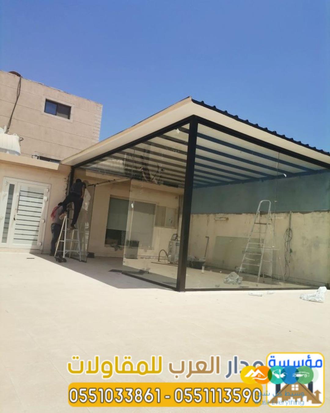 إنشاء ملاحق اسمنت بورد في الرياض 0551033861