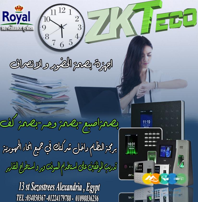 ✨ أجهزة البصمة في الإسكندرية – ZKTeco! ✨ وفرّ وقتك وحق
