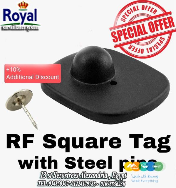 RF Hard Tag المربع الأصلي لبوابات الملابس