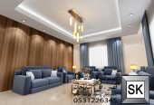 تصميم و تنفيذ ديكور داخلي مجالس و صالات و غرف نوم فخمة