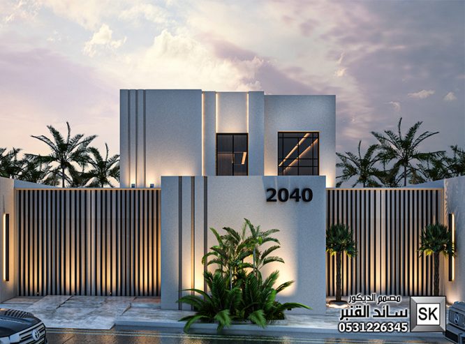 تصميم و تنفيذ واجهات خارجية مودرن في الرياض