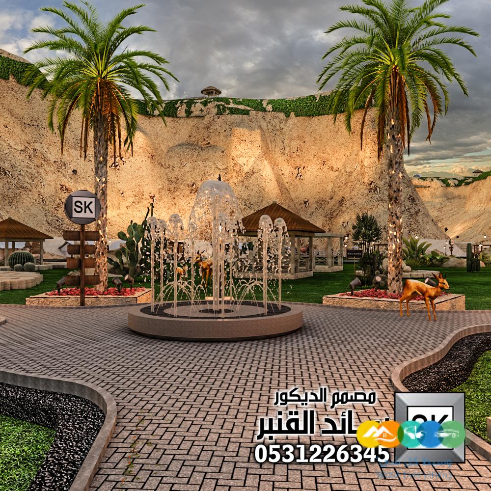 تصميم و تنفيذ مزارع و محميات و مخيمات في الرياض