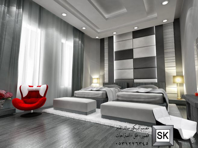 تصميم و تنفيذ ديكور داخلي مجالس و صالات و غرف نوم فخمة