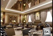 تصميم و تنفيذ مجالس رجال و مجالس تساء و صالات و غرف نوم