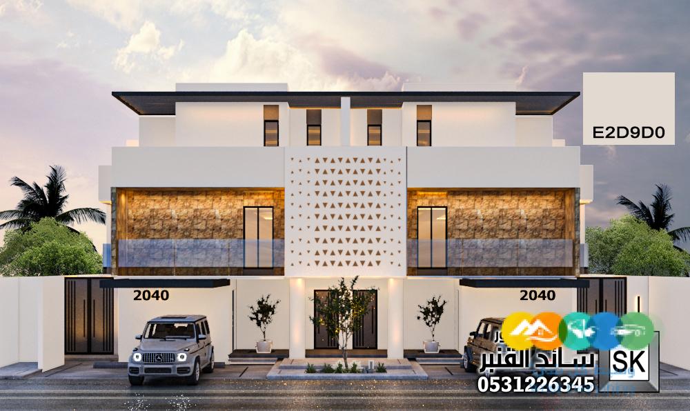 تصميم و تنفيذ تاون هاوس على الطراز السلماني في الرياض