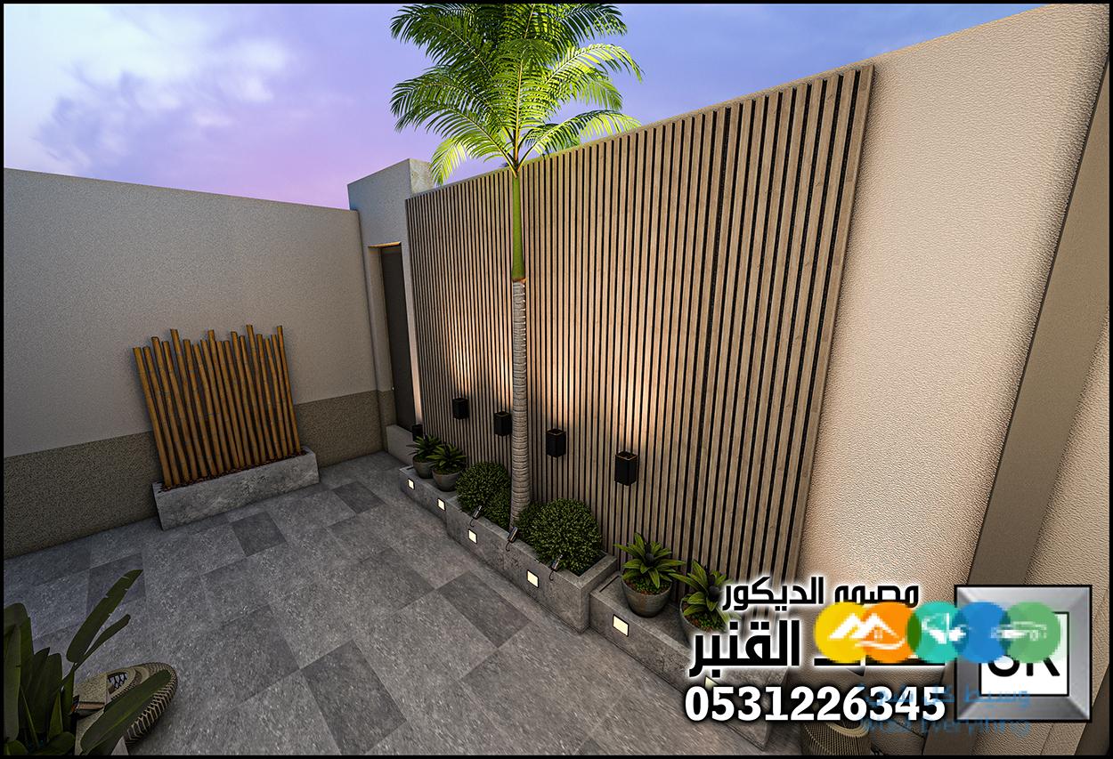 تصميم و تنفيذ لاندسكيب فاخر في الرياض