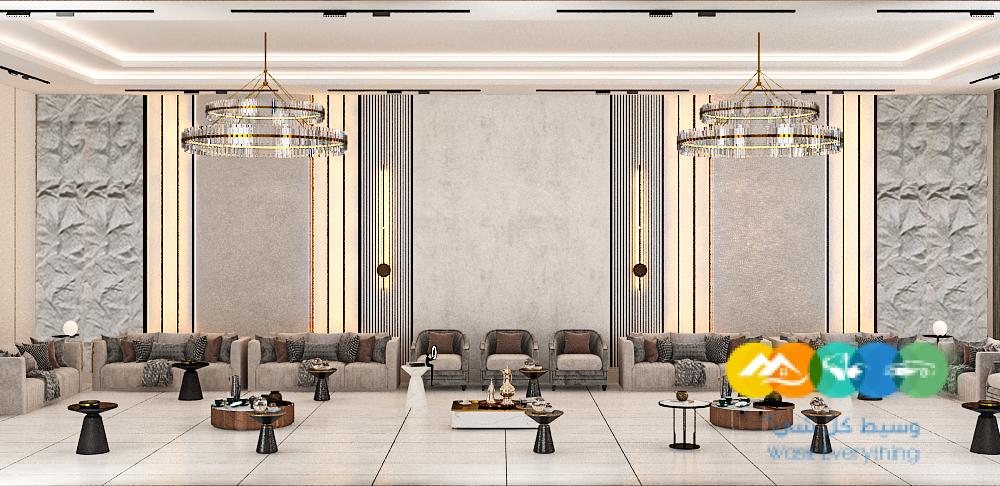 تصميم و ترميم ديكور داخلي مجالس نساء و مجالس رجال فخمة