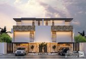 تصميم و تنفيذ تاون هاوس على الطراز السلماني في الرياض