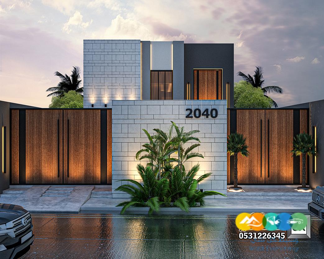 تصميم و تنفيذ واجهات خارجية مودرن في الرياض