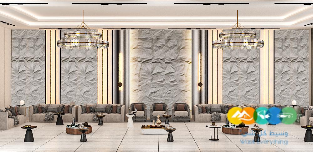 تصميم و ترميم ديكور داخلي مجالس نساء و مجالس رجال فخمة