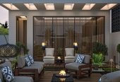 تصميم و تنفيذ لاندسكيب إستراحات في الرياض
