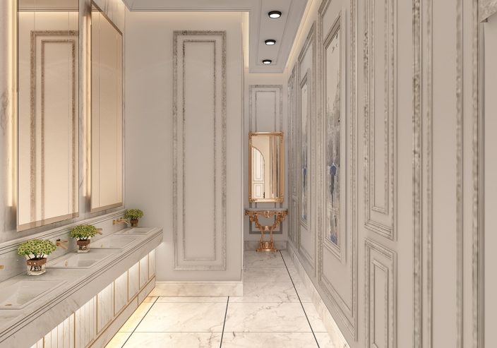 تصميم و تنفيذ ديكور مجالس رجال كلاسيك فاخر في الرياض