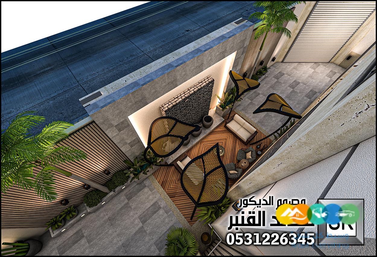 تصميم و تنفيذ لاندسكيب فاخر في الرياض