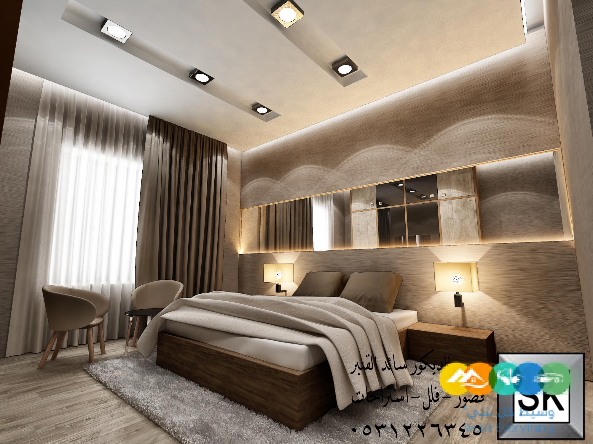 تصميم و تنفيذ ديكور داخلي فلل و قصور و شقق و عمائر