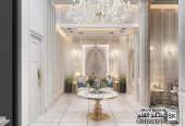 تصميم و تنفيذ ديكور مجالس رجال كلاسيك فاخر في الرياض