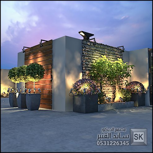 تنسيق لاندسكيب مزارع و شاليهات في الرياض