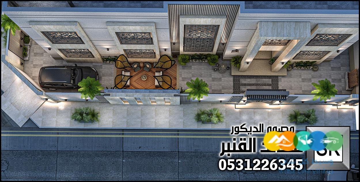 تصميم و تنفيذ لاندسكيب فاخر في الرياض