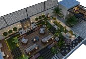 تصميم و تنفيذ لاندسكيب إستراحات في الرياض