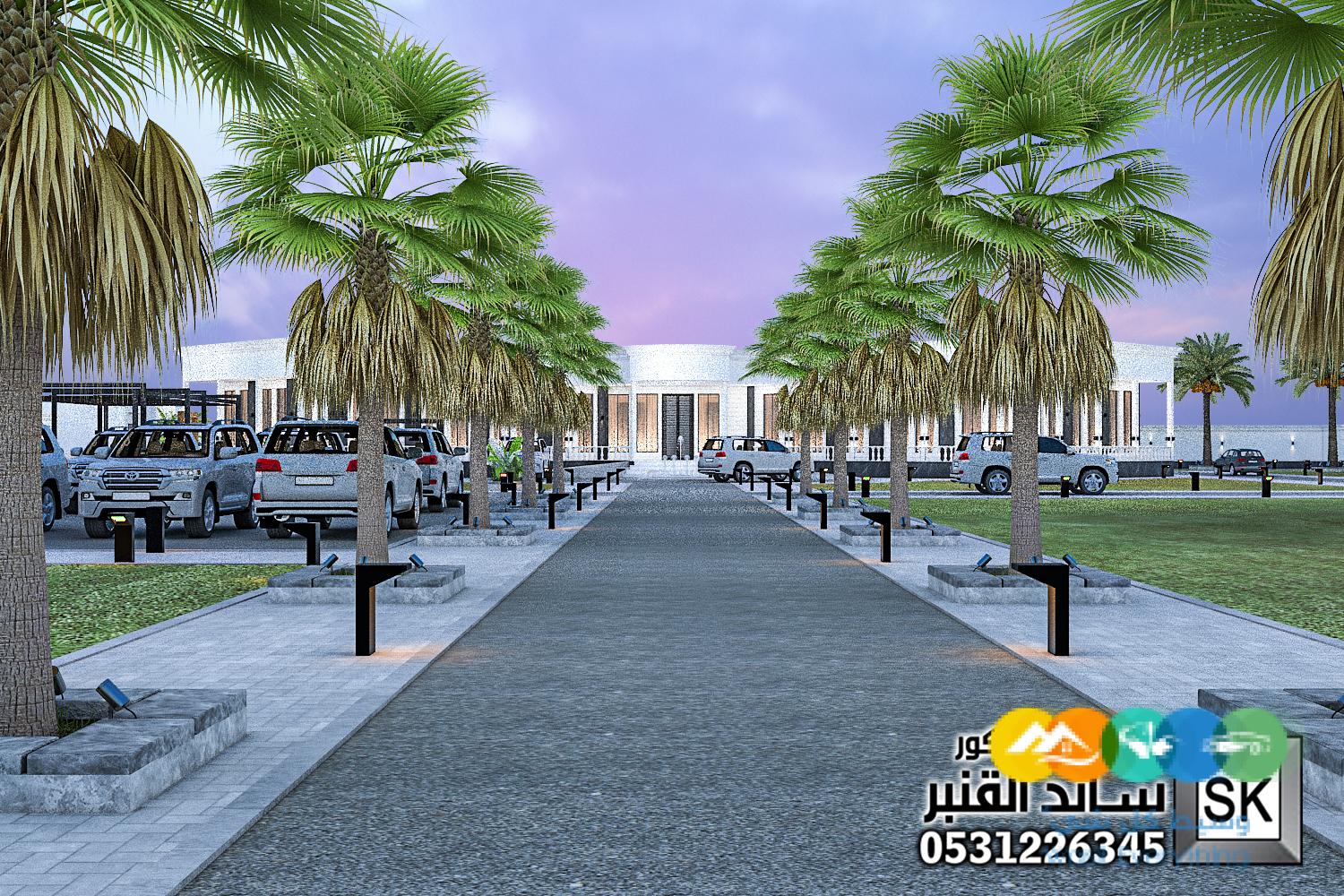 مصمم لاندسكيب مزارع محترف في الرياض