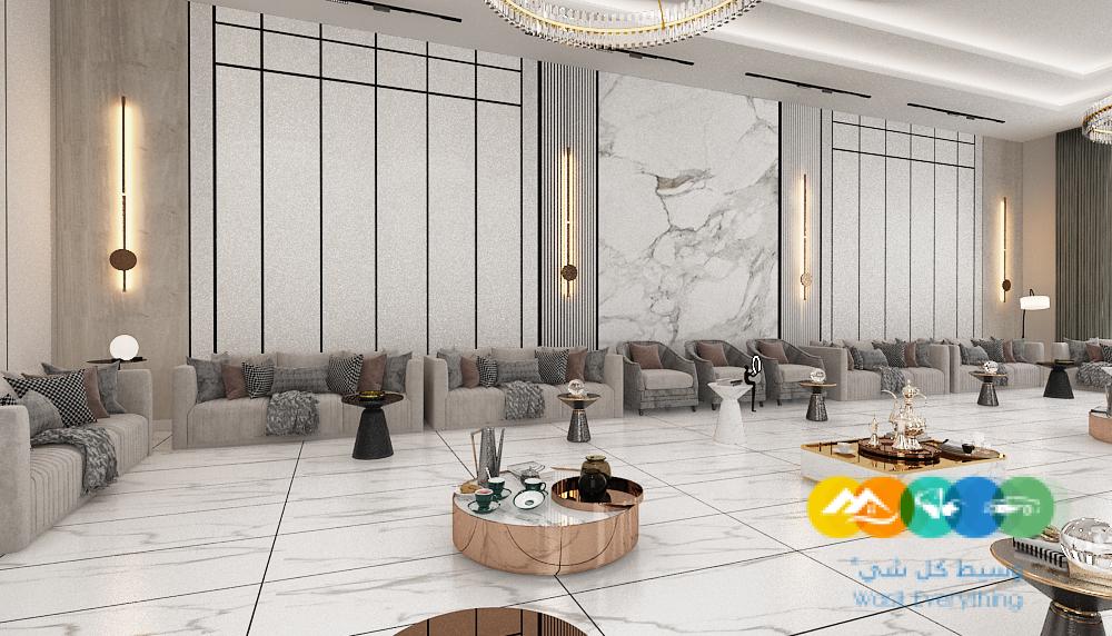 تصميم و ترميم ديكور داخلي مجالس نساء و مجالس رجال فخمة